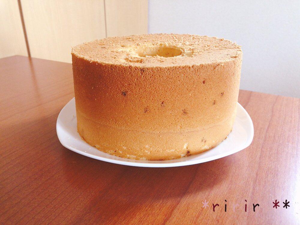 シフォンケーキ ヨーグルト ストロベリー 18cm 失敗しにくい基本のシフォンケーキレシピ