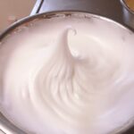 シフォンケーキの最終生地がここまで戻ります